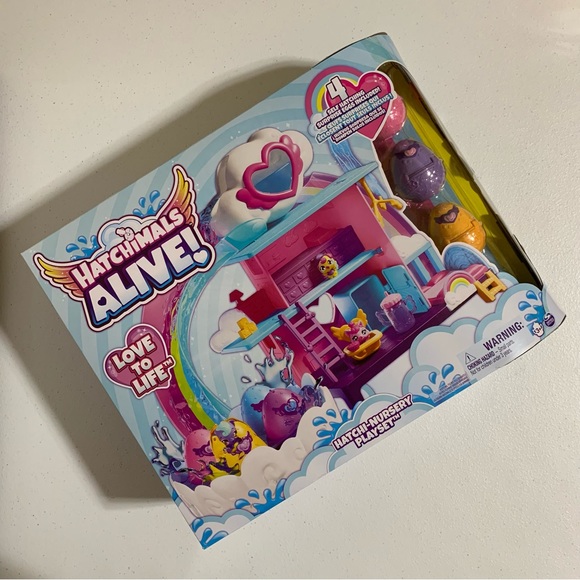 Hatchimals Alive! Hatchi-Nursery Playset-NIB - Picture 3 of 8